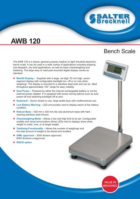 Salter Digital Scales : Target