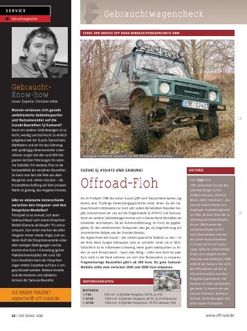 Offroad-Floh