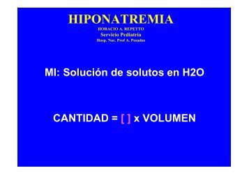 HIPONATREMIA