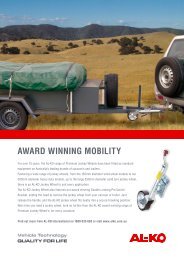 AwArd winning mobility - AL-KO Australia