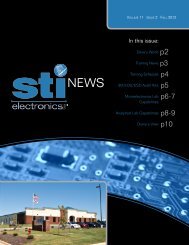 Volume 11 Issue 2 - STI Electronics, Inc.