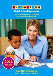USA Education Catalogue 2013 - Letterland