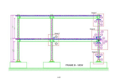 Dynamic characterization of a 3-D full scale steel-concrete ...