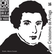 Juan CrisÃ³stomo de Arriaga - Orquesta y Coro de la Comunidad de ...