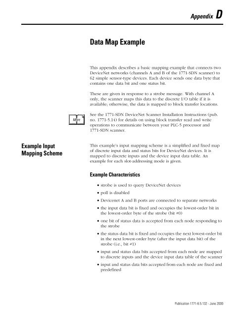 1771-6.5.132, PLC-5 DeviceNet Scanner User Manual