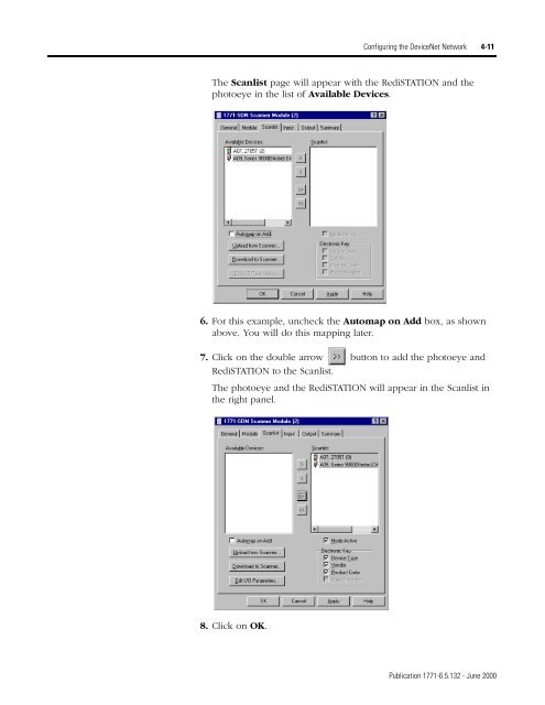 1771-6.5.132, PLC-5 DeviceNet Scanner User Manual