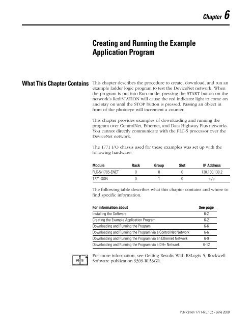 1771-6.5.132, PLC-5 DeviceNet Scanner User Manual