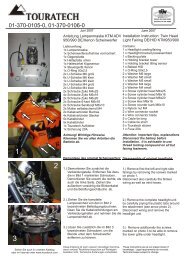 Anleitung Lampenmaske KTM ADV 950/990 DE ... - Touratech-USA