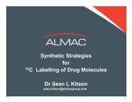 Synthetic Strategies for 14C Labelling of Drug Molecules Dr ... - Almac