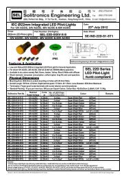 22mm LED Pilot-Light - Solitronics