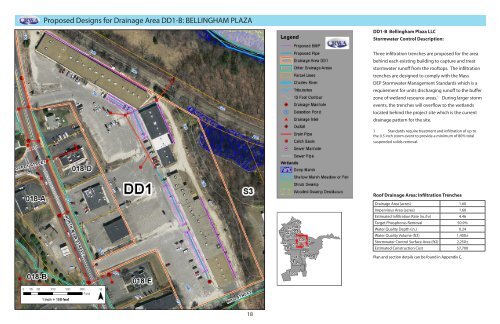 Town Center Subbasin Study Report - Bellingham Massachusetts