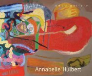 Annabelle Hulbert - pdf catalogue of the exhibition - Adam Gallery