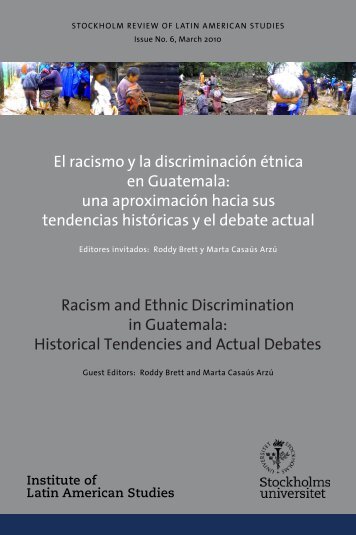 Racism and Ethnic Discrimination in Guatemala - Institute of Latin ...
