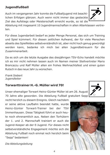 FUSSBALL - TSV Immenhausen