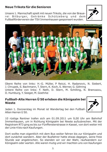 FUSSBALL - TSV Immenhausen