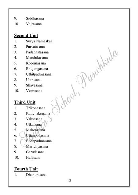 Syllabus 2013 â 14 Class 2