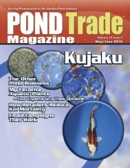 Download the May / June, 2010 PDF - Pond Trade Magazine