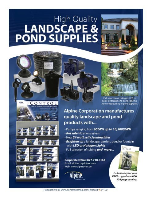 Download the May / June, 2010 PDF - Pond Trade Magazine