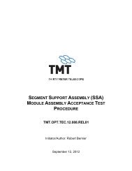 SSA Module Assembly Acceptance Test Procedure