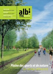 Plaine des sports et de nature Les travaux dÃ©marrent - Albi