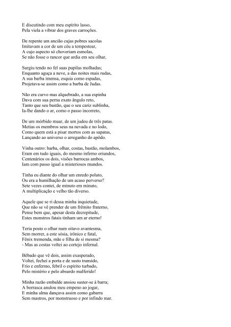 As  Flores do Mal - Charles Baudelaire