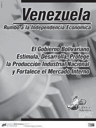 El Gobierno Bolivariano Estimula, Desarrolla, Protege ... - cpzulia.org
