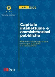 Capitale intellettuale e amministrazioni pubbliche - Cultura in Cifre