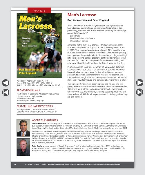 The Premier Publisher for Sports & Fitness - Human Kinetics