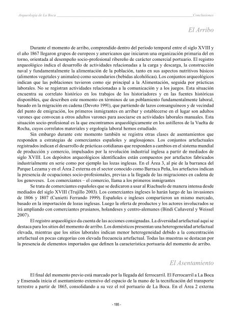 arqueología de la boca del riachuelo puerto urbano de buenos aires ...