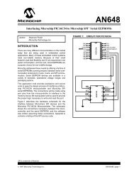 Interfacing Microchip PIC16C54 to Microchip SPIâ¢ Serial EEPROMs