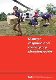 Disaster response and contingency planning guide - International ...