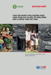 NhÃ¬n vá» phÃ­a trÆ°á»c: Nhá»¯ng thÃ¡ch thá»©c Äá»i vá»i giáº£m ... - Oxfam Blogs