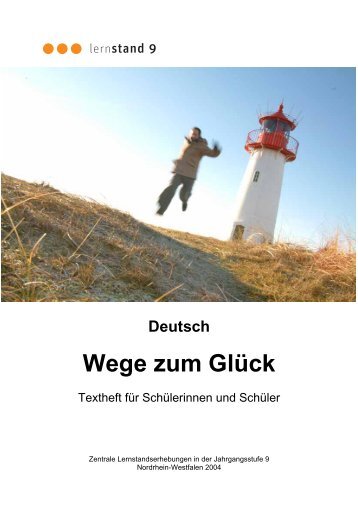 Deutsch Wege zum Glück - Standardsicherung NRW