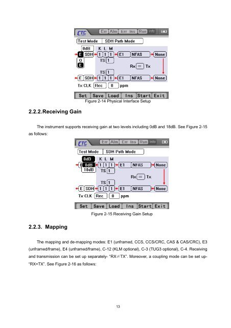 HCT-SDH-155 Manual