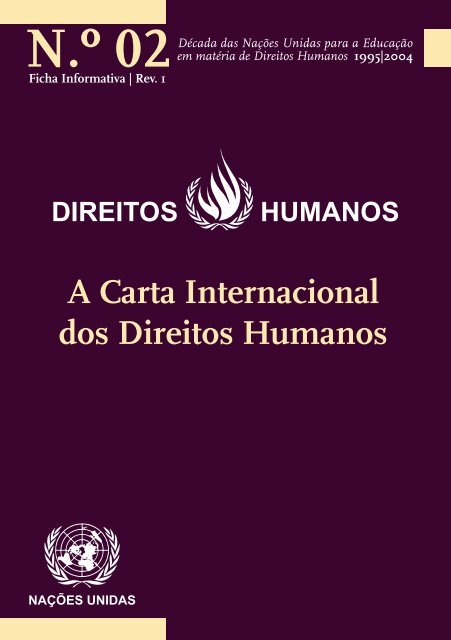 A Carta Internacional dos Direitos Humanos