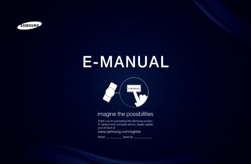 Samsung UA46D6003 Product Manual - Comparison.com.au