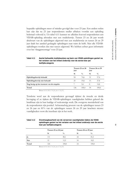 Sociaal kapitaal, levenslang leren en werk. Een verkennende analyse