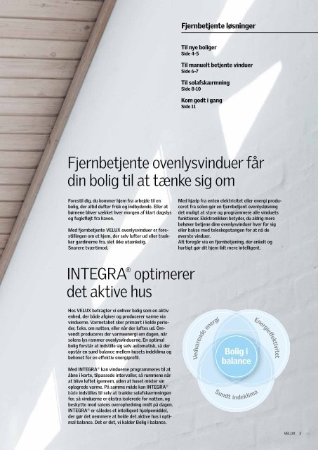 OptimÃ©r dit indeklima med intelligente lÃ¸sninger - Velux