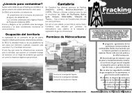 triptico - No al Fracking en Cantabria