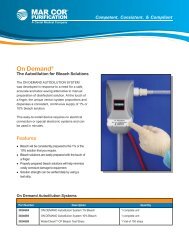 On Demand® - Mar Cor Purification