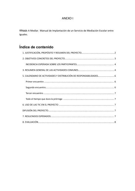 Ãndice de contenido - ies montes obarenes