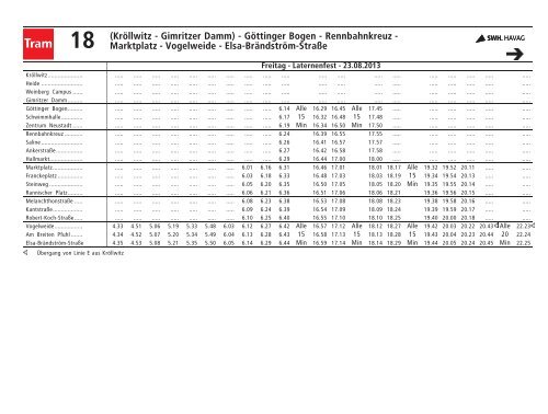 Kvb Linie 18 Fahrplan Pdf
