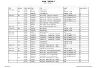 EXAM TIMETABLE - Bournemouth School for Girls