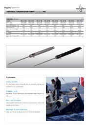 spec sheet HCL - Reckmann Yacht Equipment GmbH