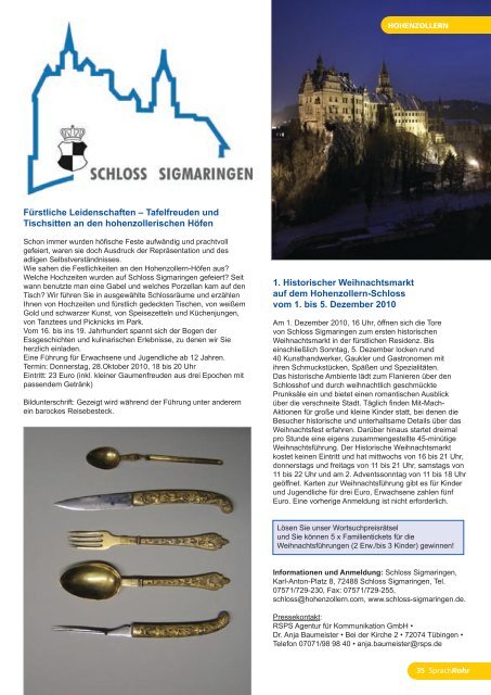 Ausgabe 3/10 PDF herunterladen - Servicehaus Sonnenhalde