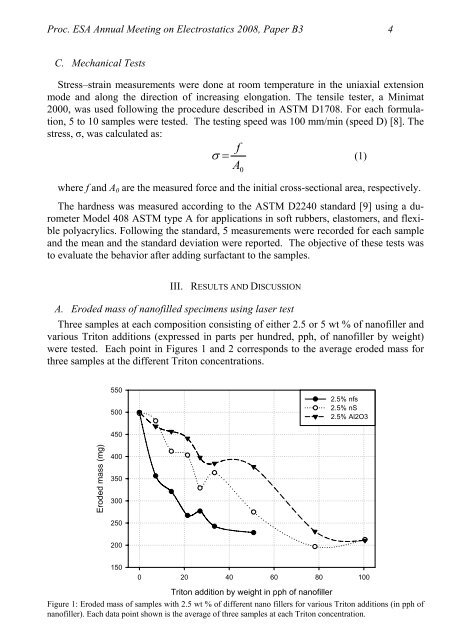 Study of Laser Ablation and Mechanical Properties of Silicone ...