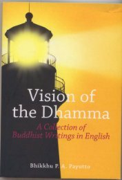 14 Vision of the Dhamma