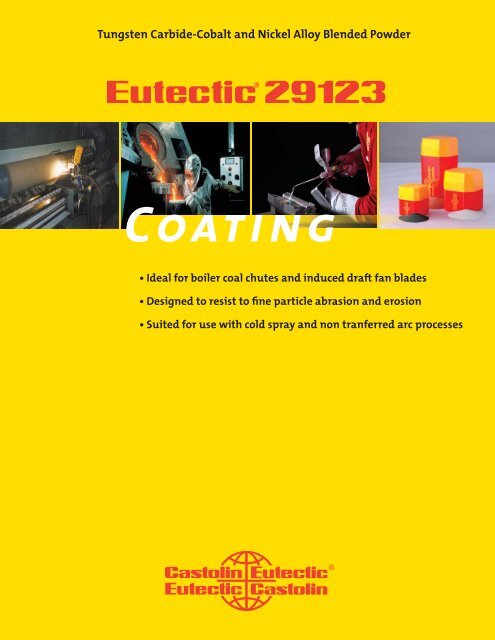 Eutectic 29123.indd - Castolin Eutectic