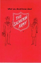 What You Should Know.pdf - The Salvation Army USA (Southern ...