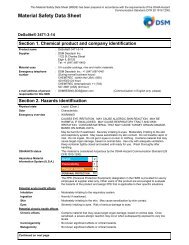 MSDS - AngstromBondÂ® DSM 3471-3-14